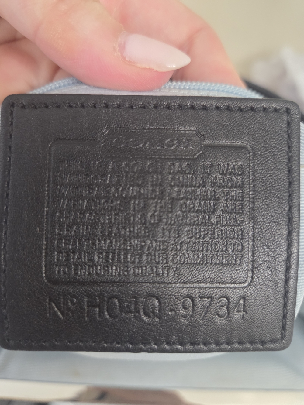 Rare Vintage Coach Kisslock Y2K Black Convertible Clutch 9734 - Picture 3 of 12